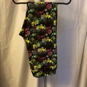 LuLaRoe TC2 Disney Maleficent Leggings